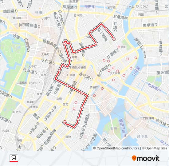 北循環 Bus Line Map