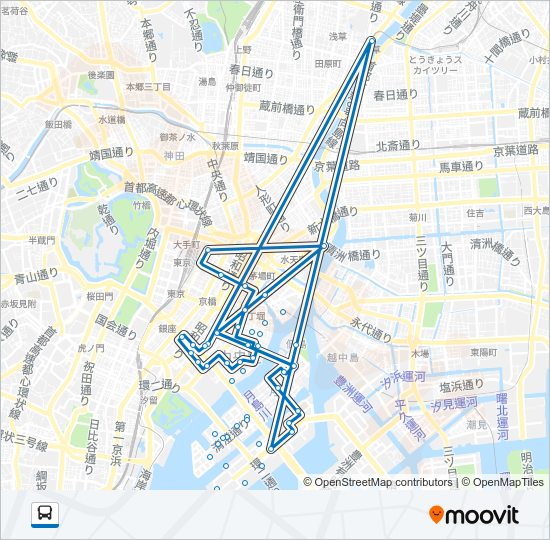 南循環 Bus Line Map