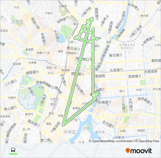 南めぐりん Bus Line Map