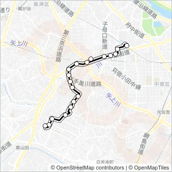 原０１ Bus Line Map
