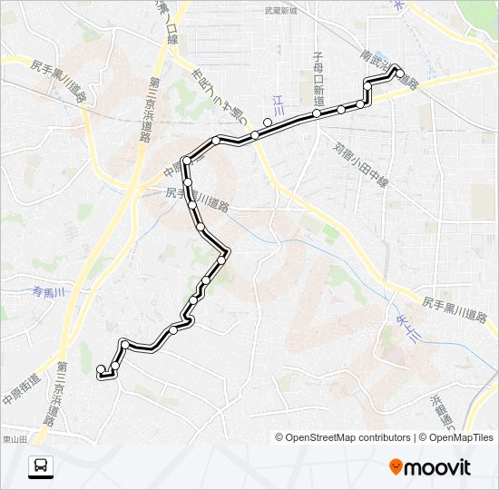 原０１ Bus Line Map