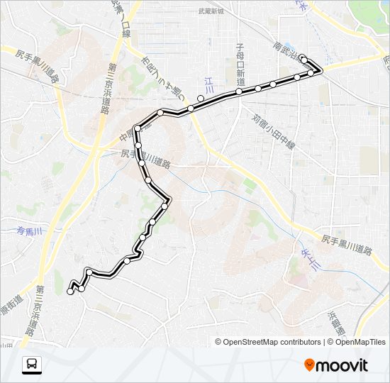 原０１ Bus Line Map