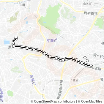 宮０４ Bus Line Map