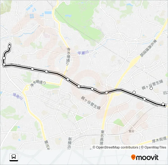 宮０４ バスの路線図