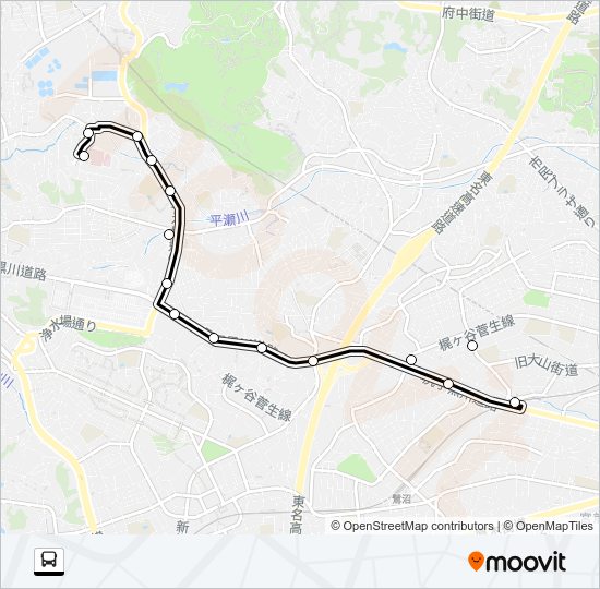 宮０５ Bus Line Map
