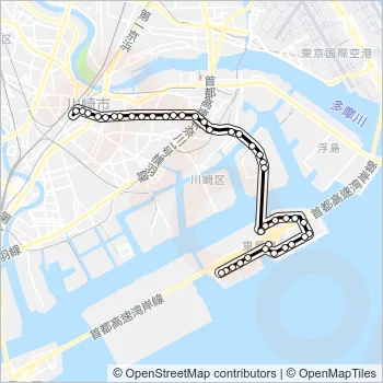 川０５ Bus Line Map