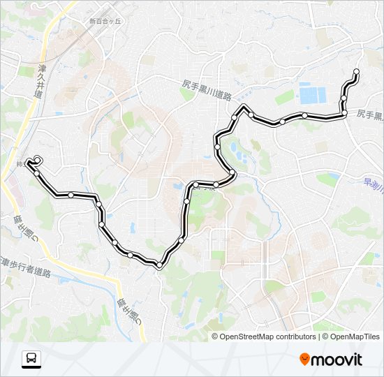 柿０４ Bus Line Map