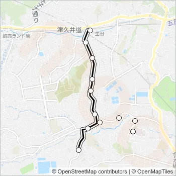 生０２ Bus Line Map