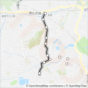 生０２ Bus Line Map