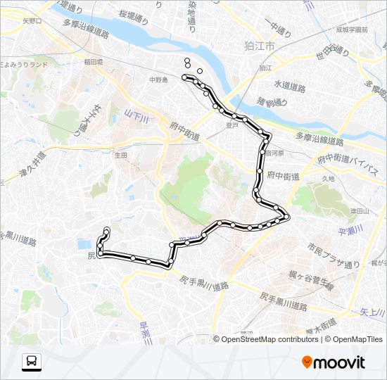 登０６ Bus Line Map