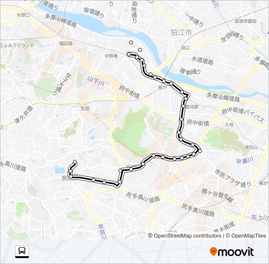 登０６ Bus Line Map