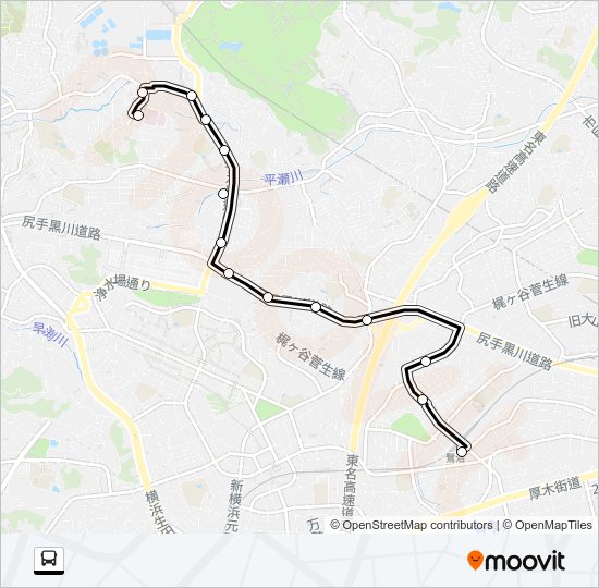 鷺３１ Bus Line Map
