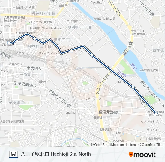 車庫 の路線図