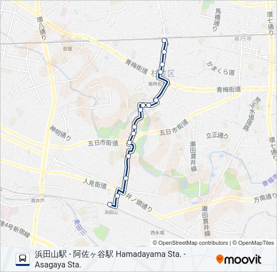 けやき  Line Map