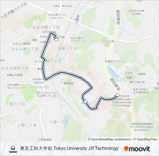 み03 の路線図