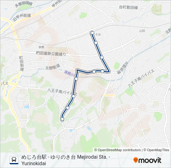 め83  Line Map