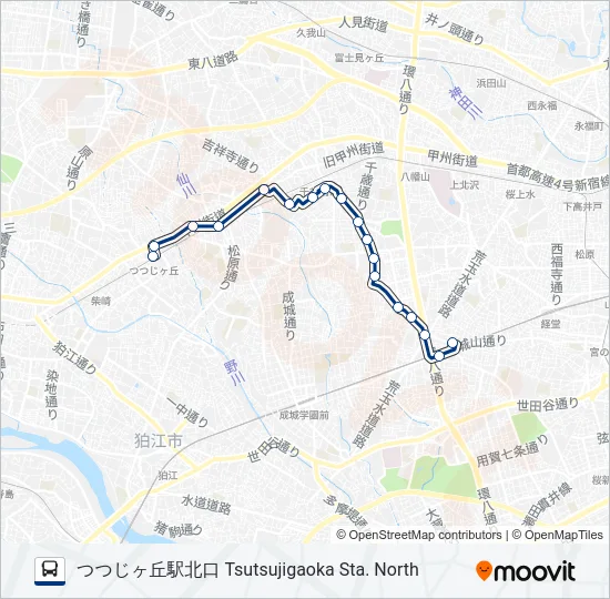 丘22 の路線図