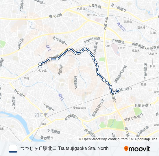 丘22 bus Line Map