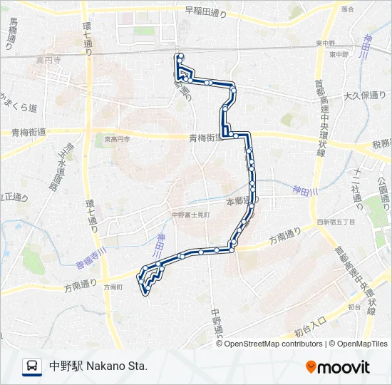 中83  Line Map