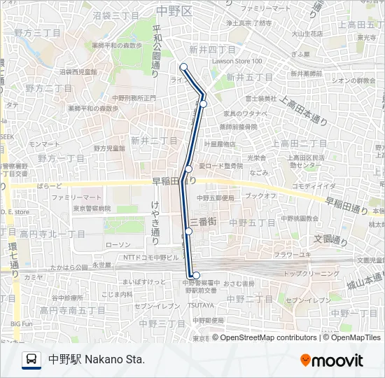 中91  Line Map