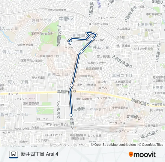 中91  Line Map