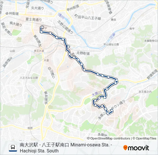 八60  Line Map