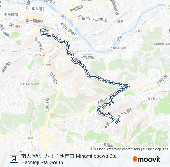 八60  Line Map