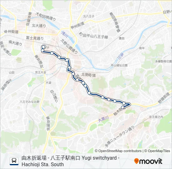 八66  Line Map