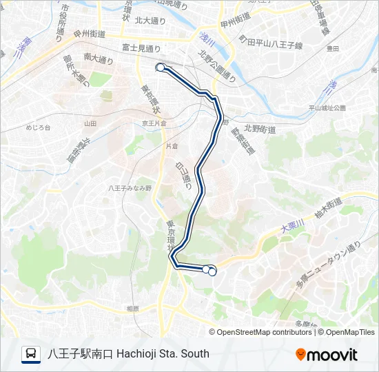 八70  Line Map