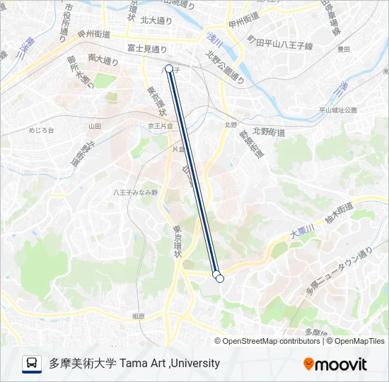 八70  Line Map
