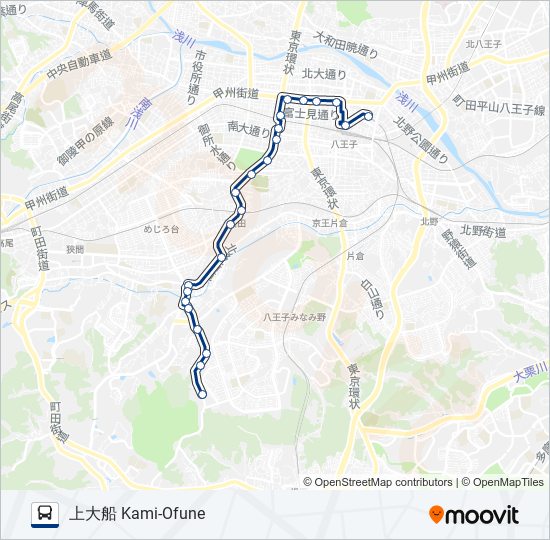 八91 bus Line Map