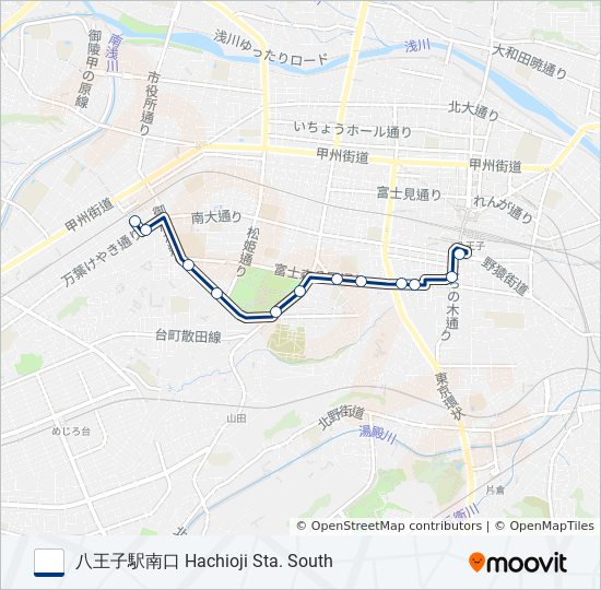 八94 bus Line Map