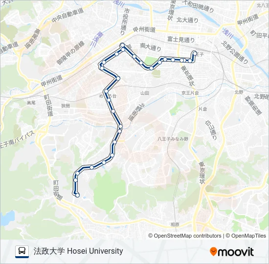 八96  Line Map