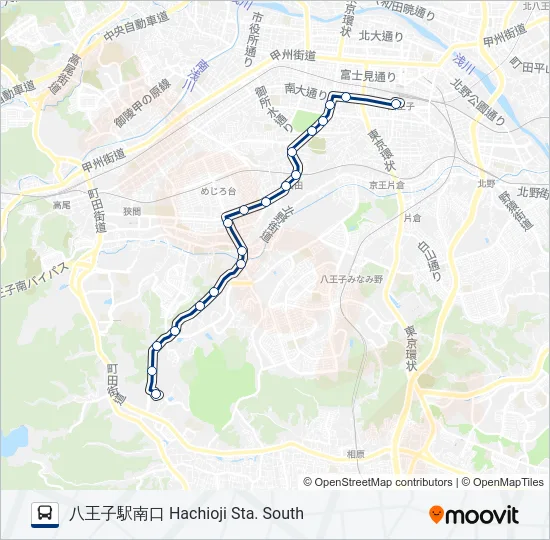 八97  Line Map
