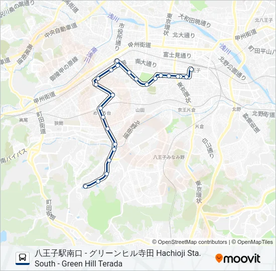 八98  Line Map