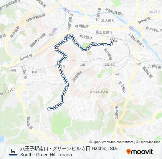 八98  Line Map
