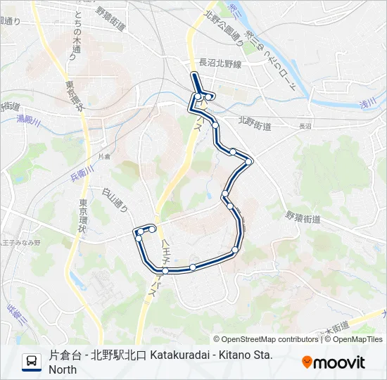 北05 の路線図