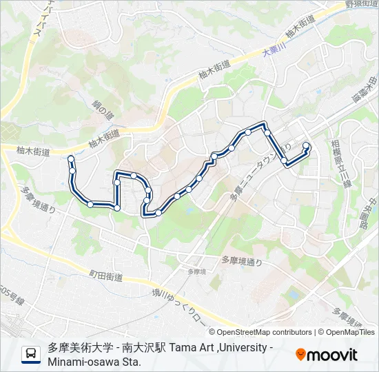 南61  Line Map