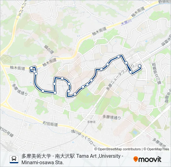 南61  Line Map