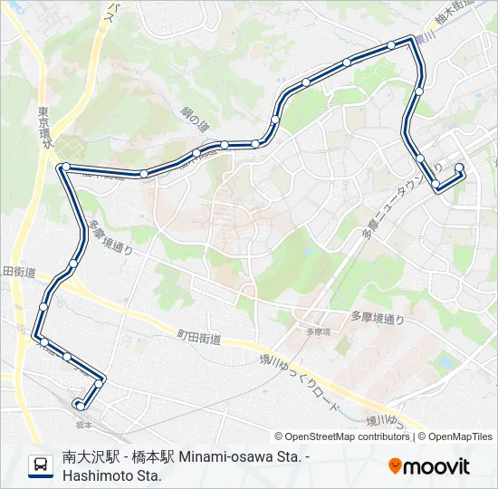 南63  Line Map