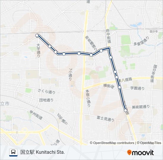 国01  Line Map