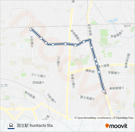 国01  Line Map