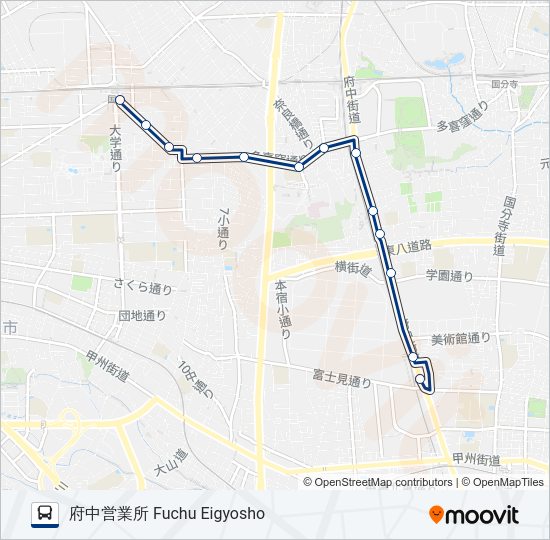 国01  Line Map