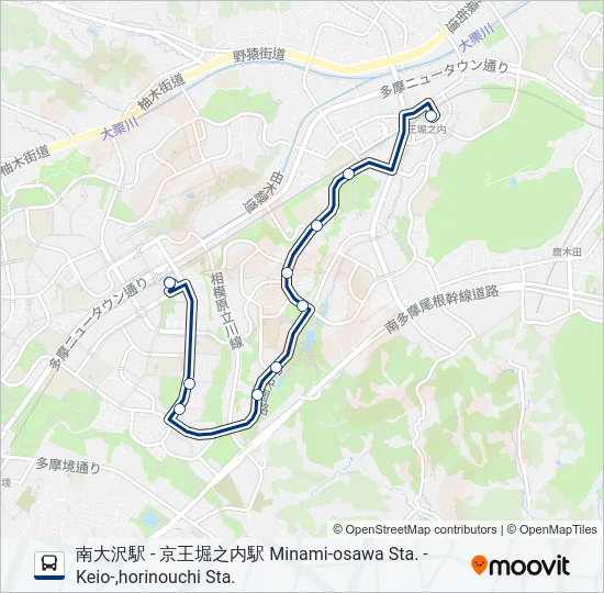 堀03  Line Map