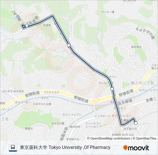 堀04  Line Map
