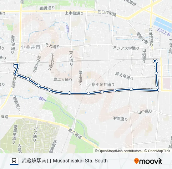 境81  Line Map