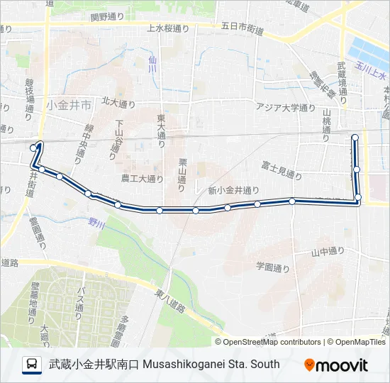 境81  Line Map
