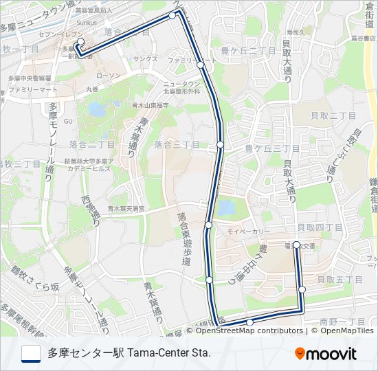 多03 bus Line Map
