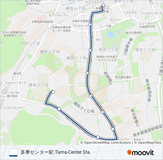 多61 bus Line Map