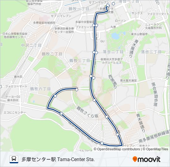 多61 bus Line Map